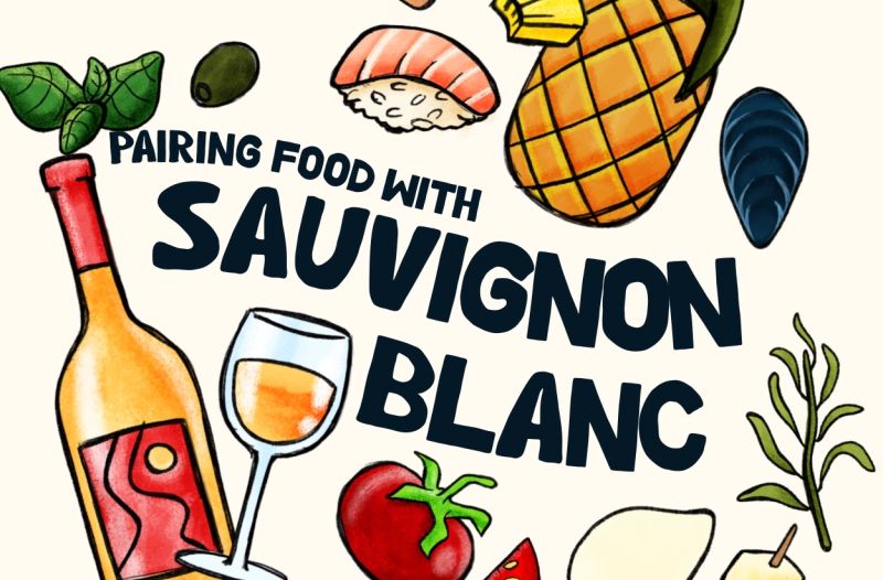 sauvignon blanc food pairings featured image