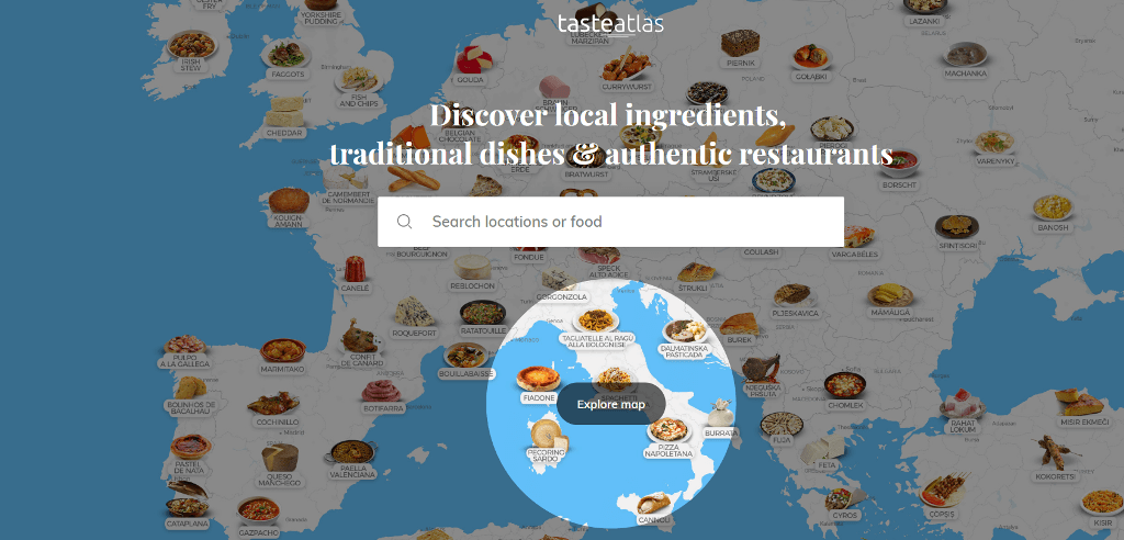 Taste Atlas - World Map