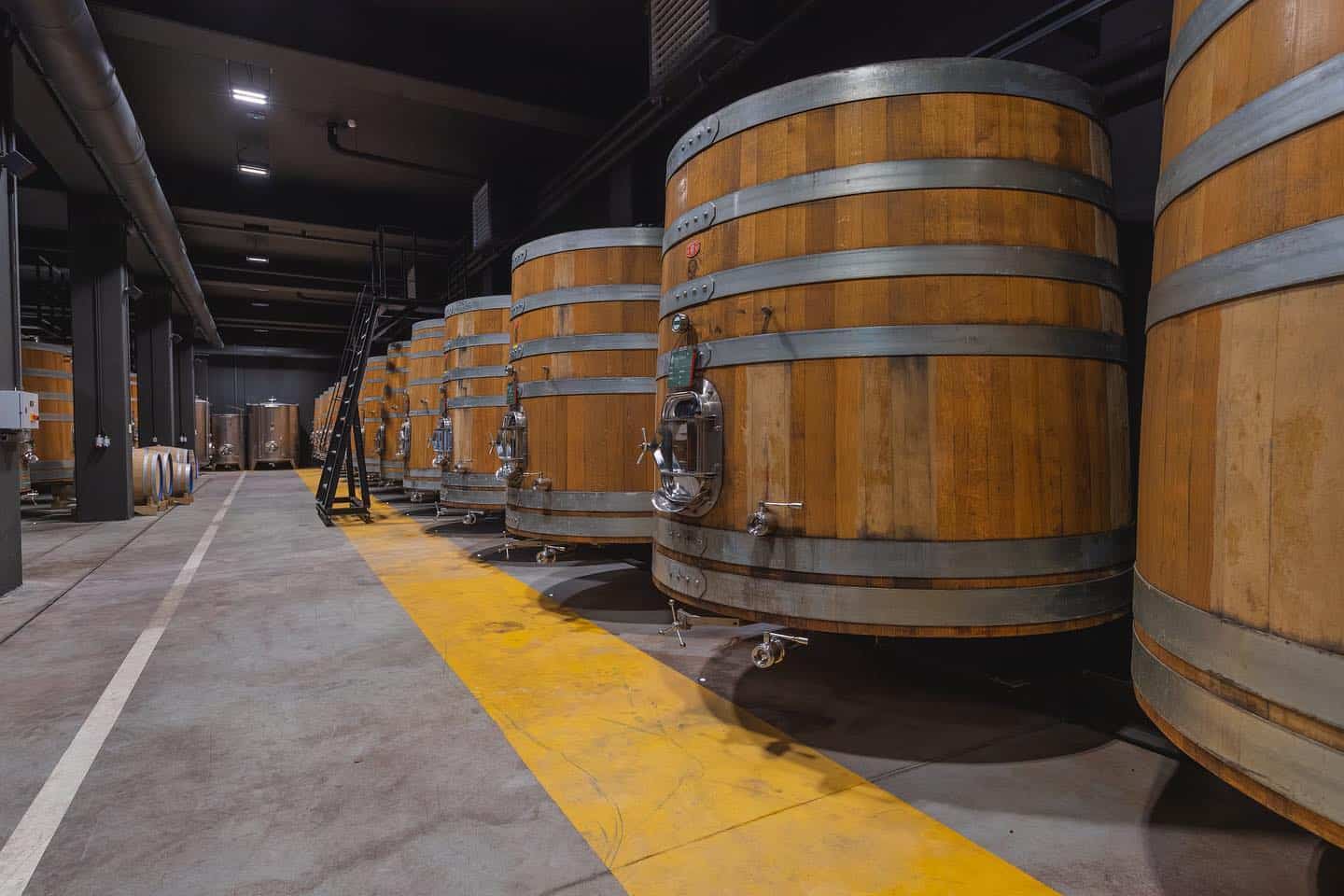 Roxanich Wine Hotel wooden barrels