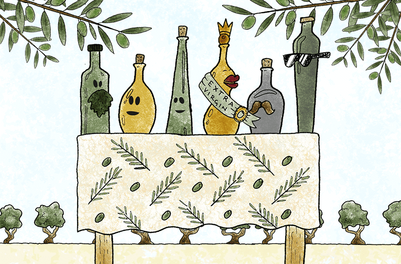 Types of Olive oil