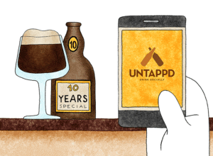 Untappd check-in 10 year anniversary