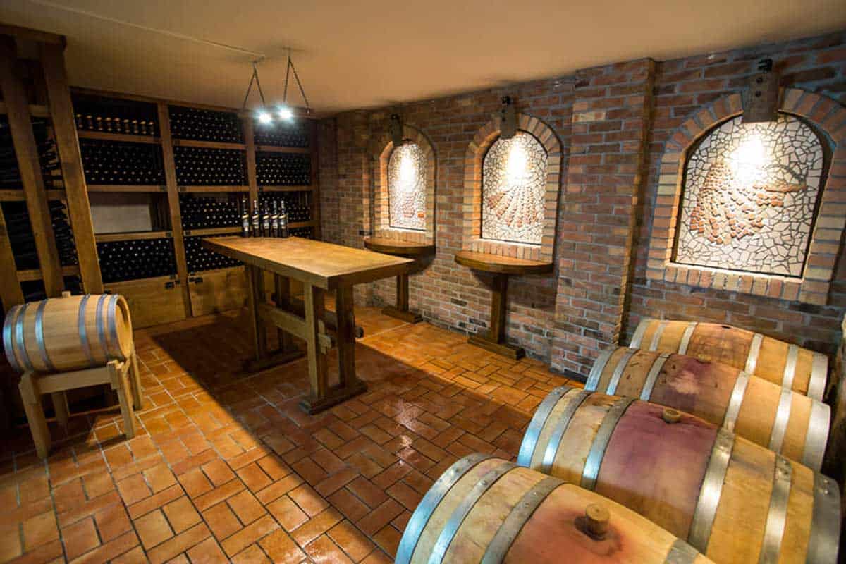 Antunović Winery cellar