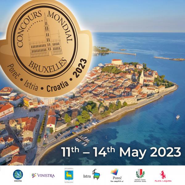Concours Mondial de Bruxelles, Istria 2023