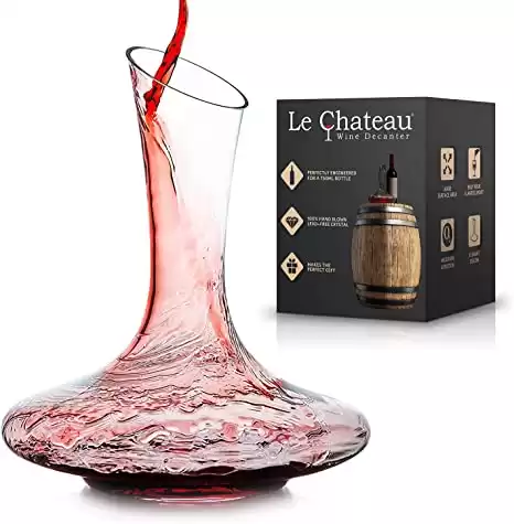 Le Chateau Crystal Wine Decanter