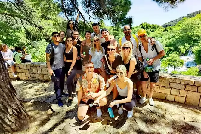 Krka National Park Tour with Tour Guide & Wine Tasting from Split & Trogir