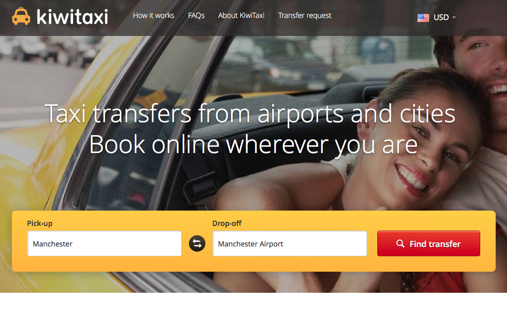 Book Airport Transfers in Advance at Affordable Prices | Kiwitaxi