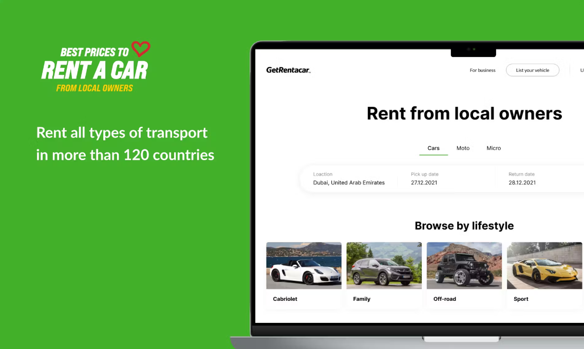 Car rental service without a driver in 100 countries | GetRentacar.com