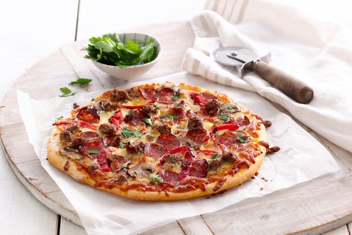 Image of meat lover's pizza