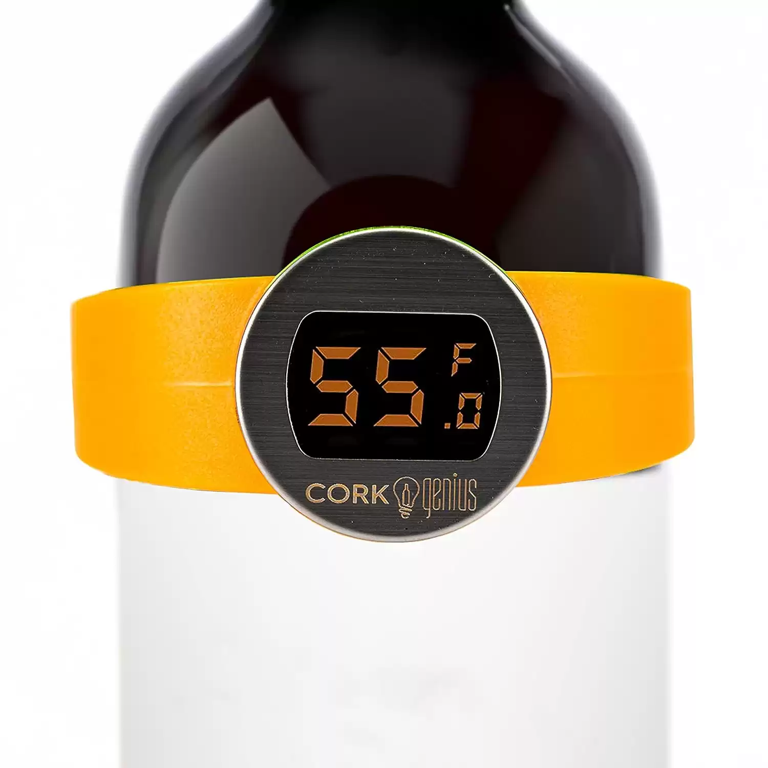 Cork Genius Wine Bottle Digital Thermometer with LCD