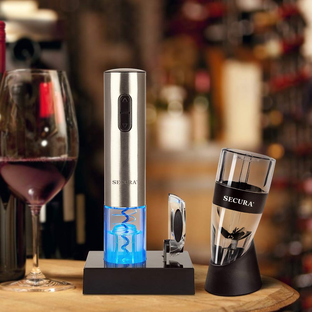 Image of Secura Bundle Electric Wine Opener With Wine Aerator