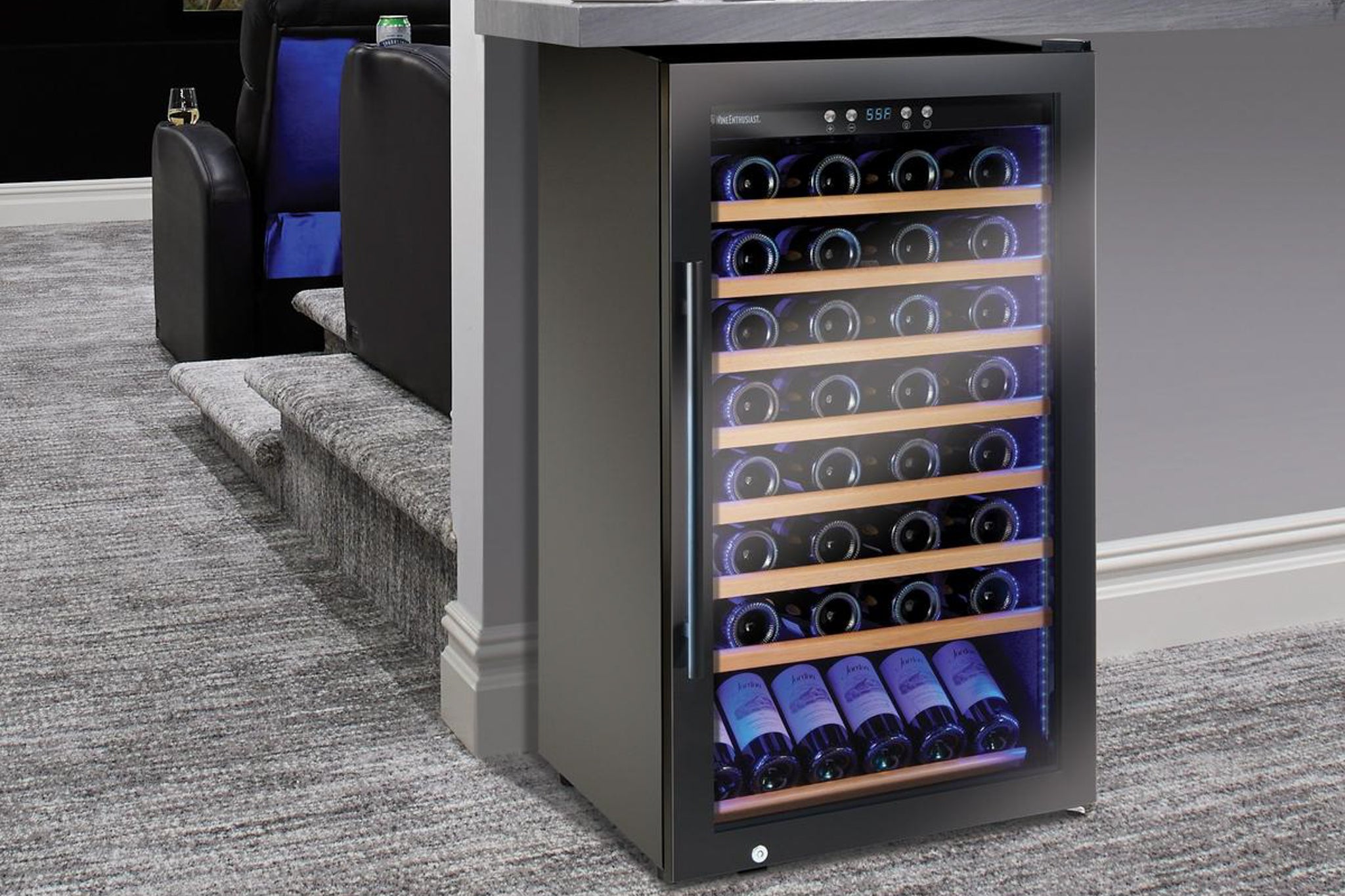 Image of a wine cooler in the kitchen