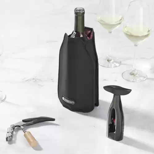 Le Creuset Wine Cooler Sleeve, Black