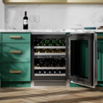 Image of under counter wine fridge