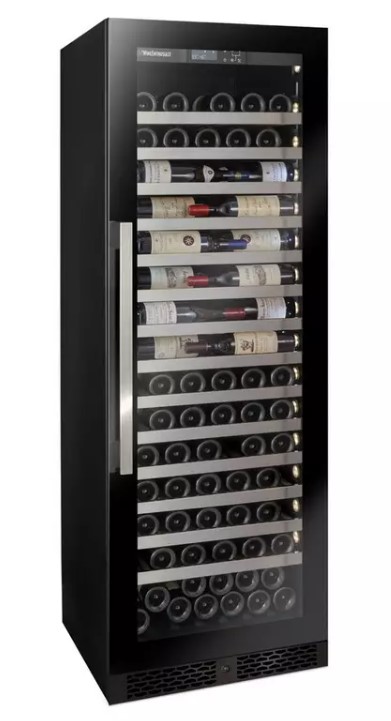 Vinothèque Café Dual-Zone Wine Cabinet with Steady-Temp Cooling