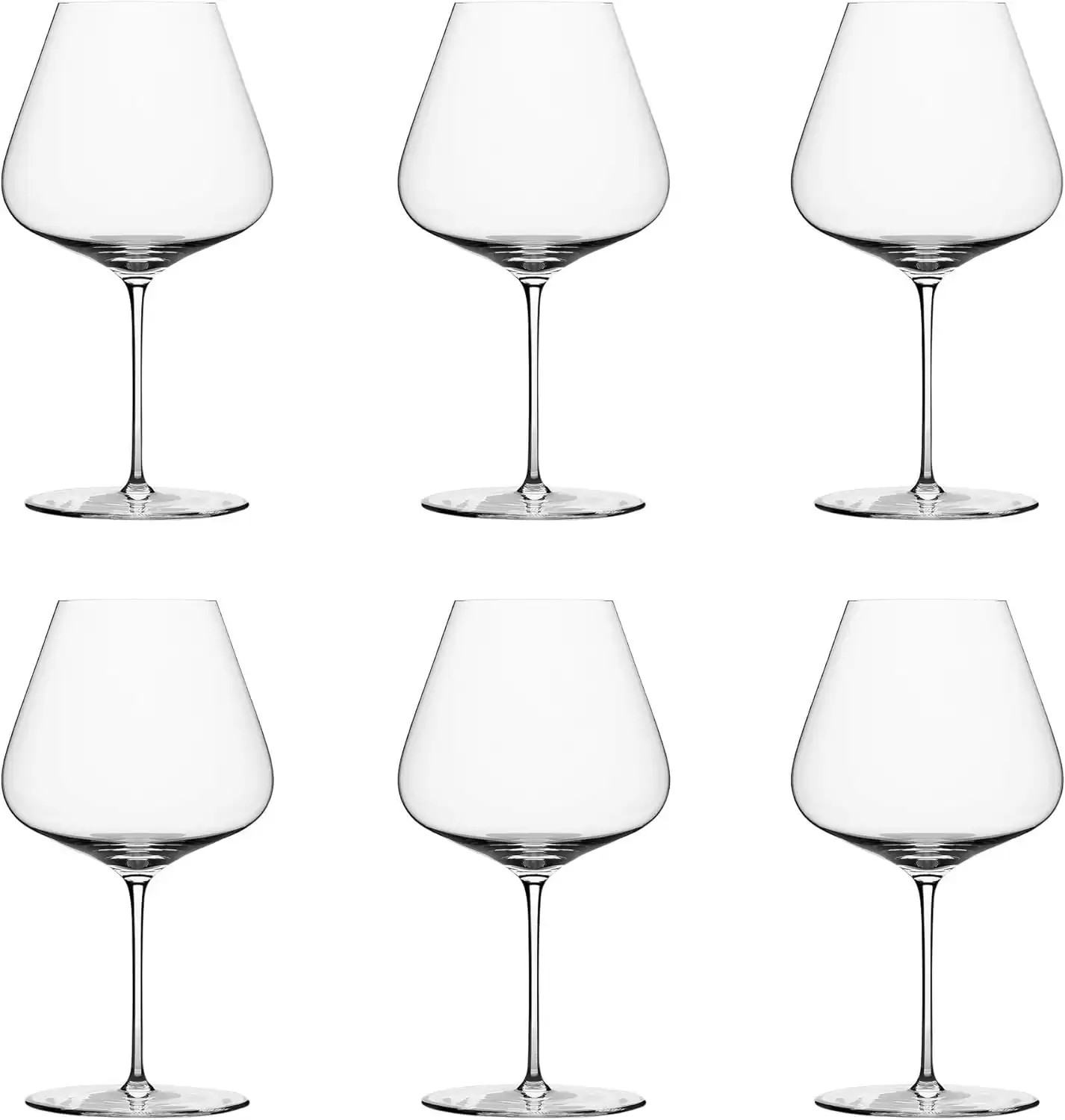Zalto Denk'Art Burgundy Wine Glass Hand-Blown Crystal , Set of 6