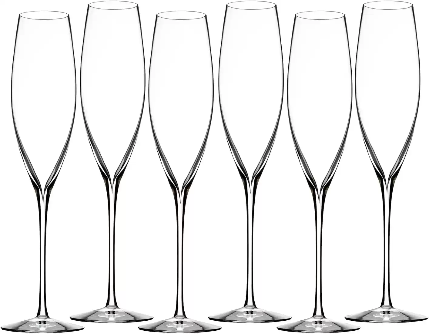 Waterford Elegance Classic Champagne Toasting Flute, Set of 6