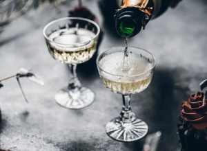 Featured image of champagne coupes