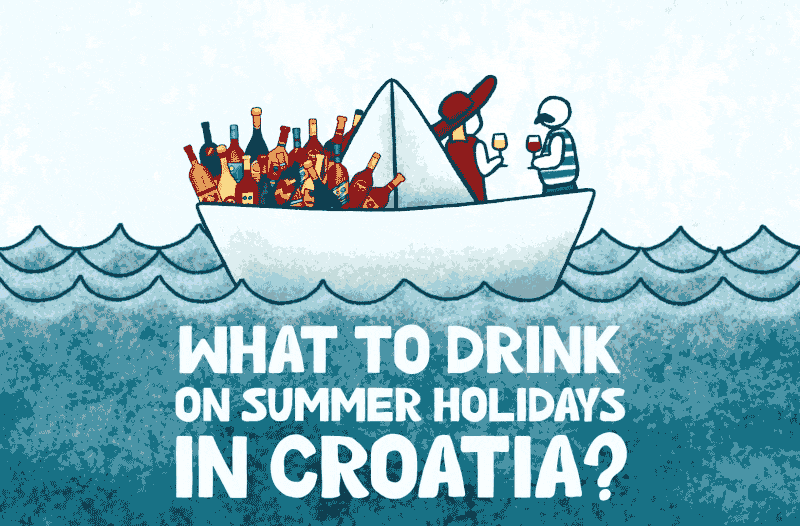 Croatian Summer Drinks Animation