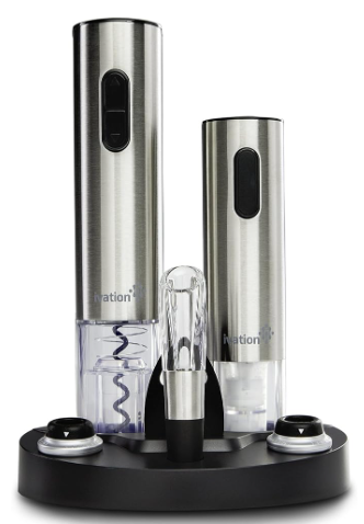 Ivation Electric Wine Opener Gift Set